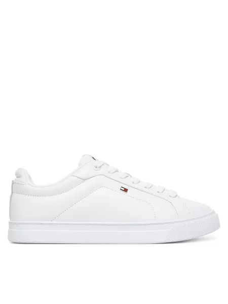 Tommy Hilfiger Laisvalaikio batai Icon Court balta