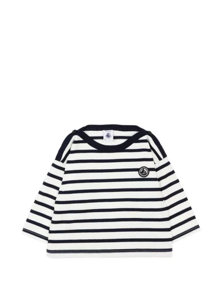 Koszulka dziecięca Petit Bateau biała