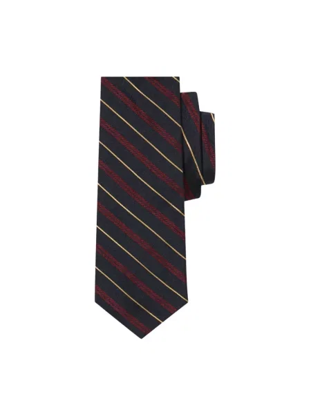 Jedwabny krawat Brooks Brothers niebieski