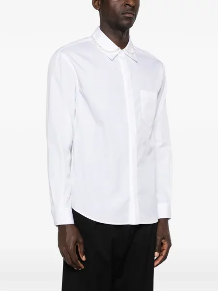 Cămașă Simone Rocha cu perle alb