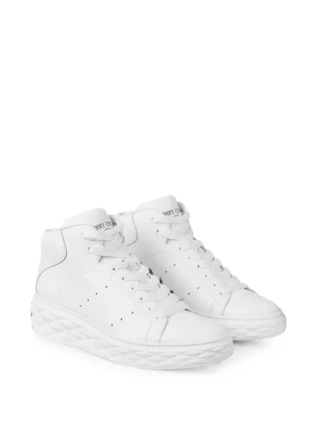 Sneakerși Jimmy Choo alb