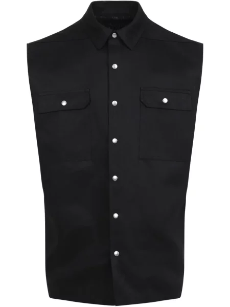 Cămașă Rick Owens fără mâneci negru