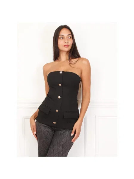 Top La Modeuse crna