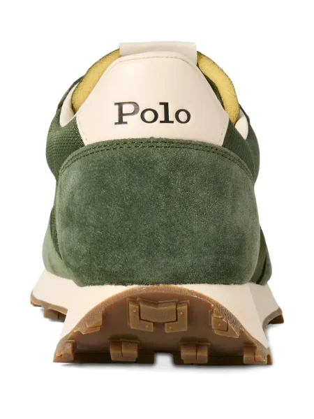 Boxeri Polo Ralph Lauren plisat cu broderie din piele gri