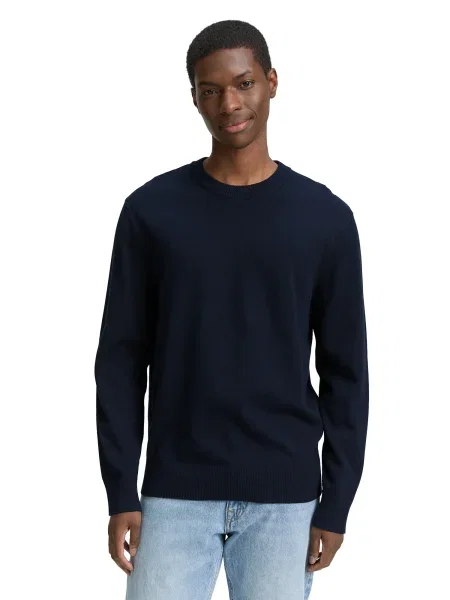 TOM TAILOR DENIM Pulover bleumarin