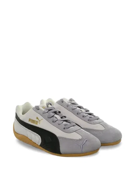 Sneakerși Puma Suede din piele de căprioară gri
