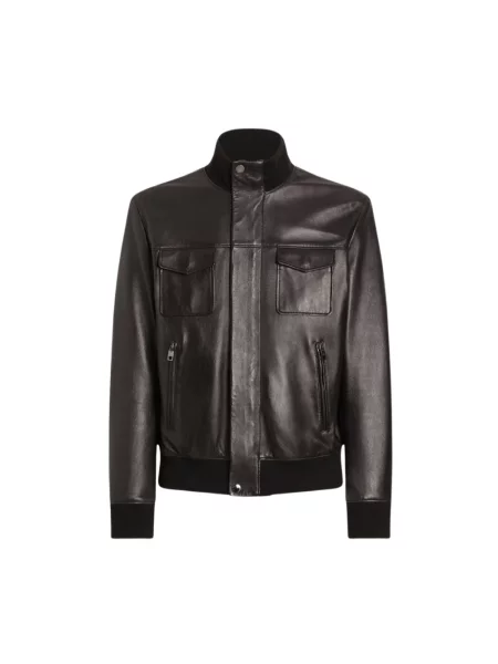 Kurtka bomber Dolce And Gabbana brązowy