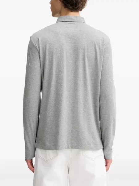 Lung tricou polo Marc O'polo gri