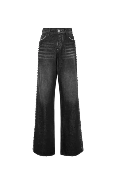 Spodnie Philipp Plein czarne