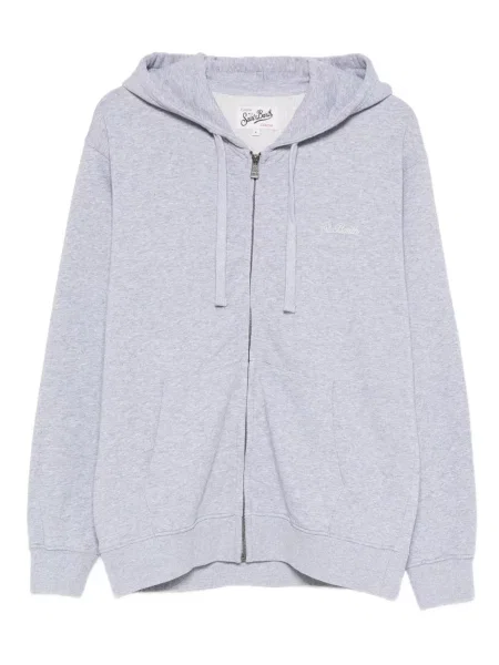 Majica s kapuljačom Mc2 Saint Barth s kapuljačom siva