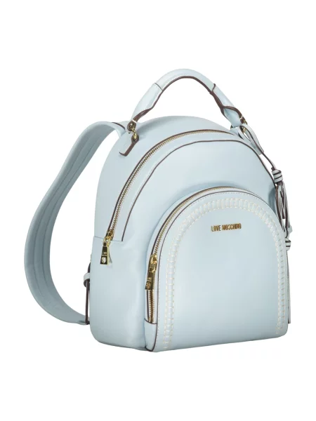Plecak Love Moschino niebieski