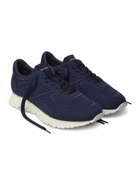 Sneakersy Barracuda zamszowe niebieskie