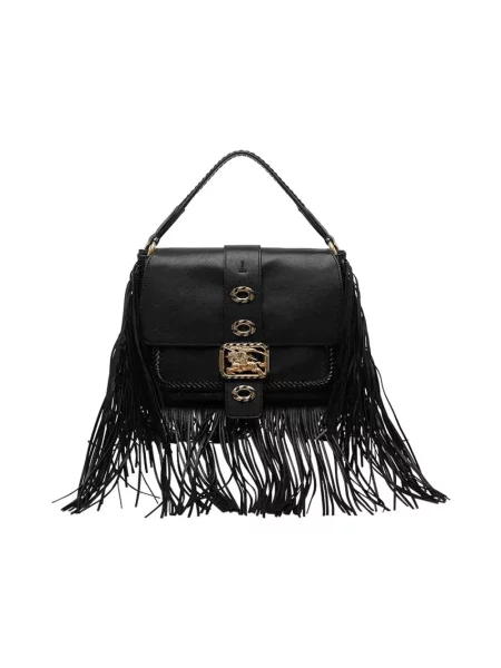Torebka Burberry skórzana czarna