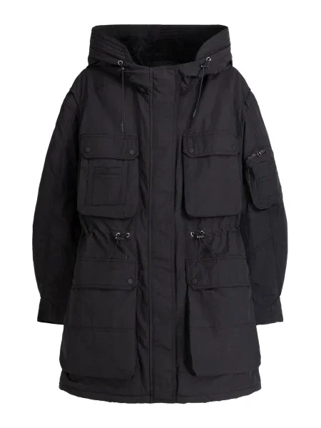 Bershka Prehodna jakna črna