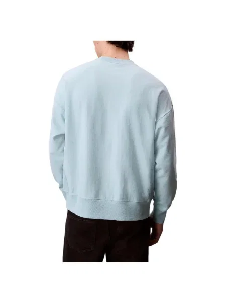 Geacă de blugi Calvin Klein Jeans albastru