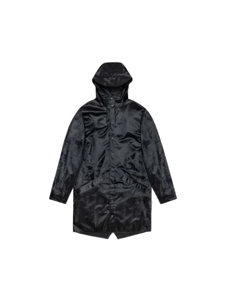 Lung geacă Rains negru