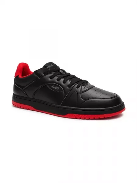 HUGO Sneakers tornacipő Hadrian_Tenn_pugr fekete