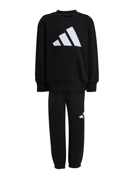ADIDAS SPORTSWEAR Costum de trening Essentials negru / murdar alb