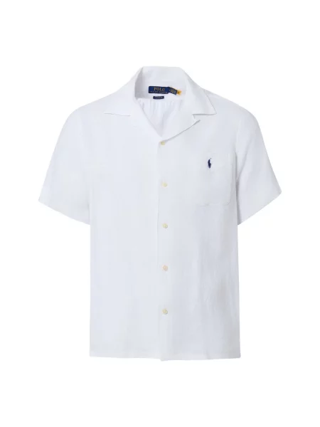 Polo Ralph Lauren koszula lniana biała