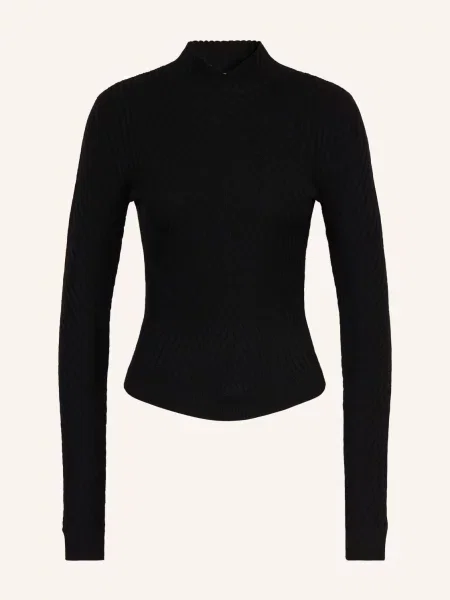 Victoria Beckham Svetry Z Merino Vlny černá
