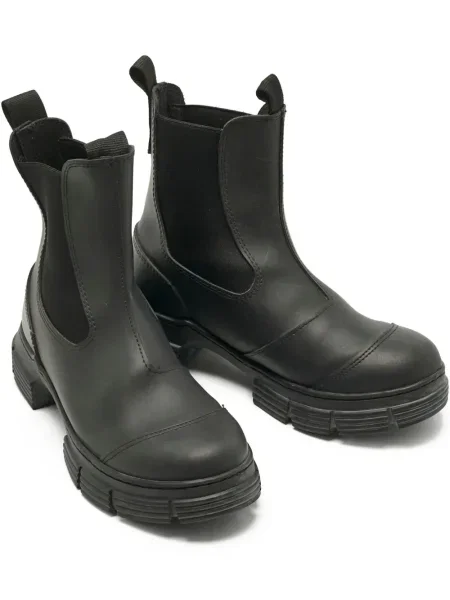 Cizme scurte Ganni negru