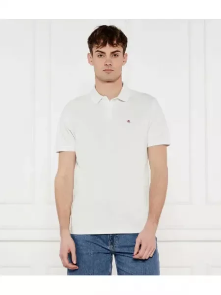 Calvin Klein Jeans Tenisz póló | pique fehér
