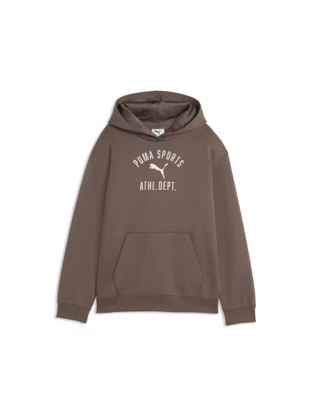 PUMA Bluza z kapturem Varsity FL W Akcesoria brązowy