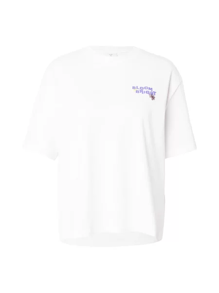 Tricou galben / lila / roșu bordeaux alb