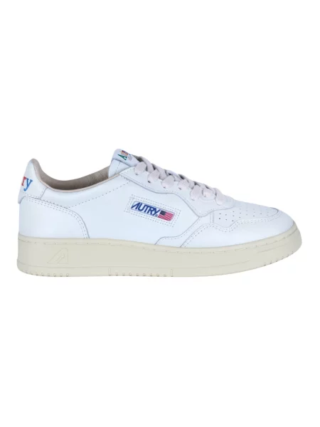 Sneakersy Autry skórzane białe