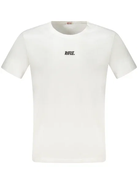 Tricou Rifle scurt alb