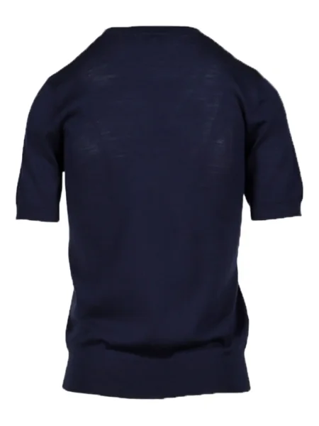 Scurt top Sporty & Rich tricotate albastru