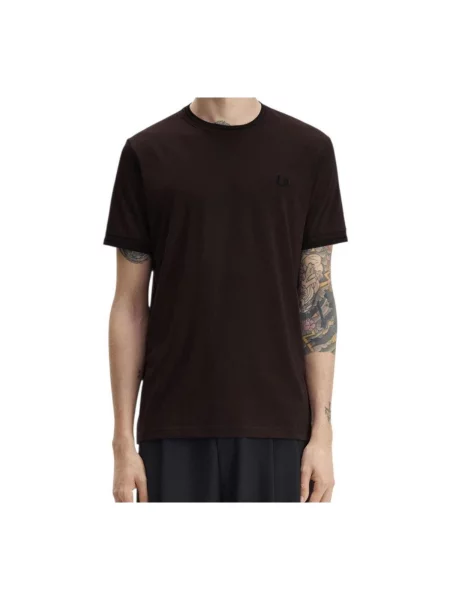 Tričko Fred Perry hnedá