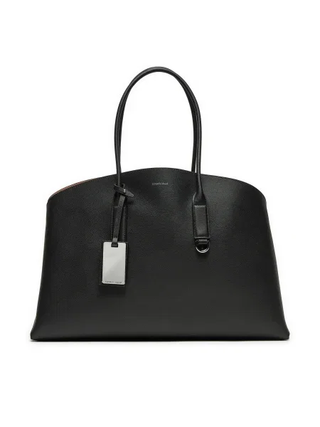 Geantă shopper Emporio Armani negru