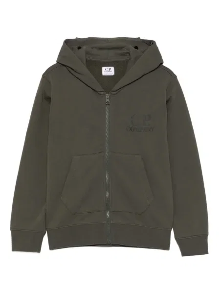 Bluza z kapturem dziecięca C.p. Company zielona
