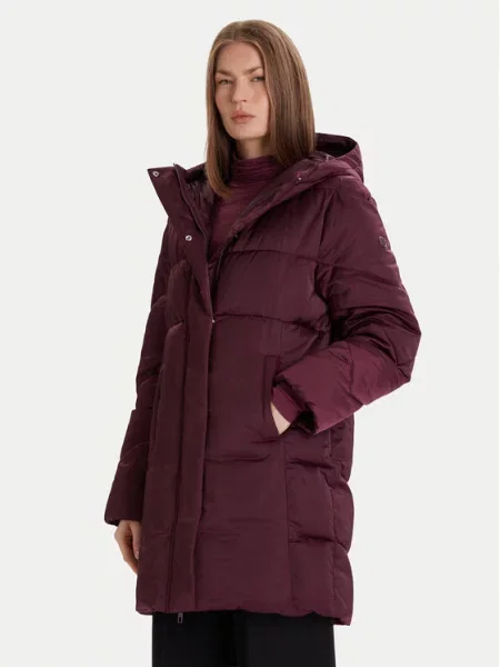 BOSS Žieminis paltas Petrano violetinė
