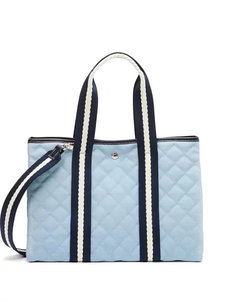 Pikowana torebka Rue De Verneuil niebieska