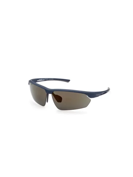 Okulary przeciwsłoneczne Timberland niebieskie