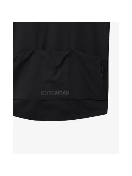 Koszulka rowerowa GOREWEAR Swiftride Allroad krótki rękaw S czarna