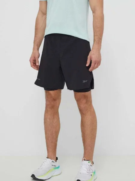 Reebok szorty do biegania Speed czarne