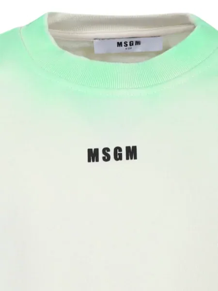 Bluza dziecięca Msgm zielona