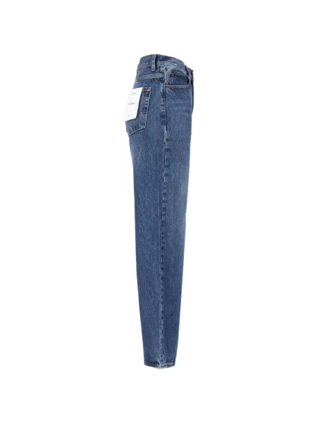 Blugi cu picior larg Frame cu funde albastru
