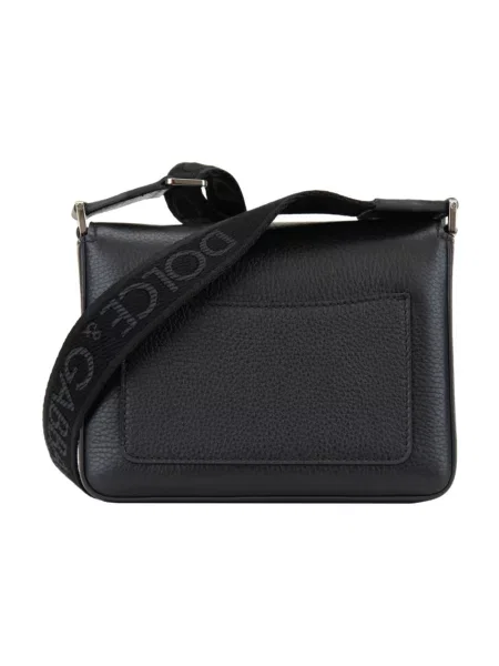 Torebka Dolce And Gabbana z logo czarna