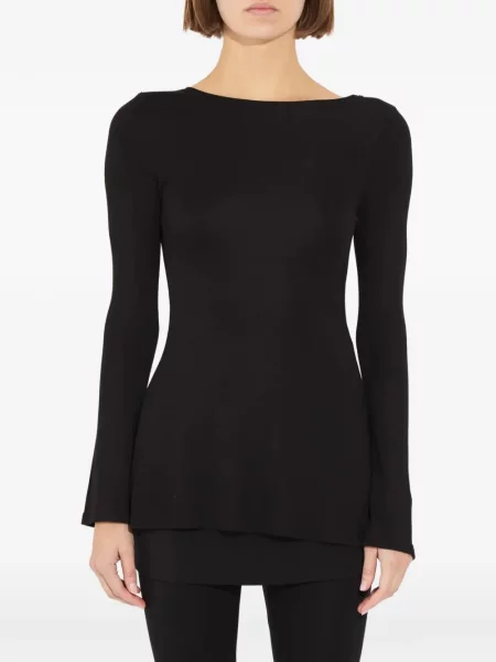 Lung tricou The Park negru