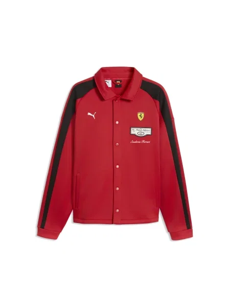 PUMA MÄ™ska kurtka dresowa Ferrari T7 Akcesoria S czerwony