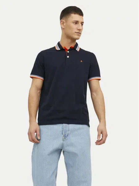 Jack & Jones Polo Paulos granatowy