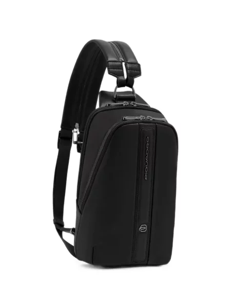 Rucsac Piquadro cu autograf negru