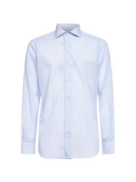 Pruhovaná košile Barba modrá