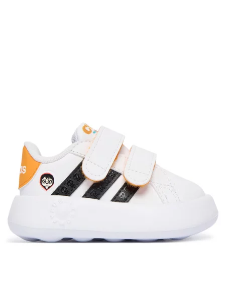 Sneakersy adidas białe