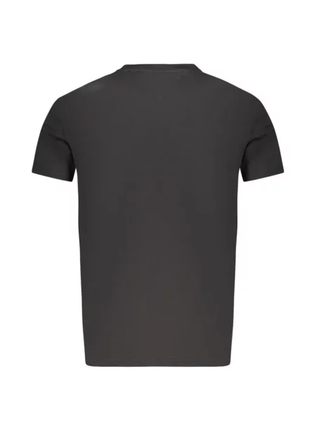 Tricou Tommy Hilfiger cu autograf negru