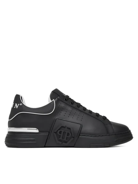 PHILIPP PLEIN Сникърси Top Hexagon PAES черен
